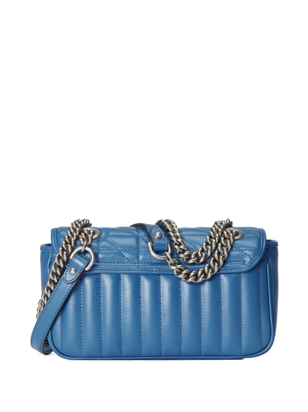 mini leather GG Marmont shoulder bag - 2