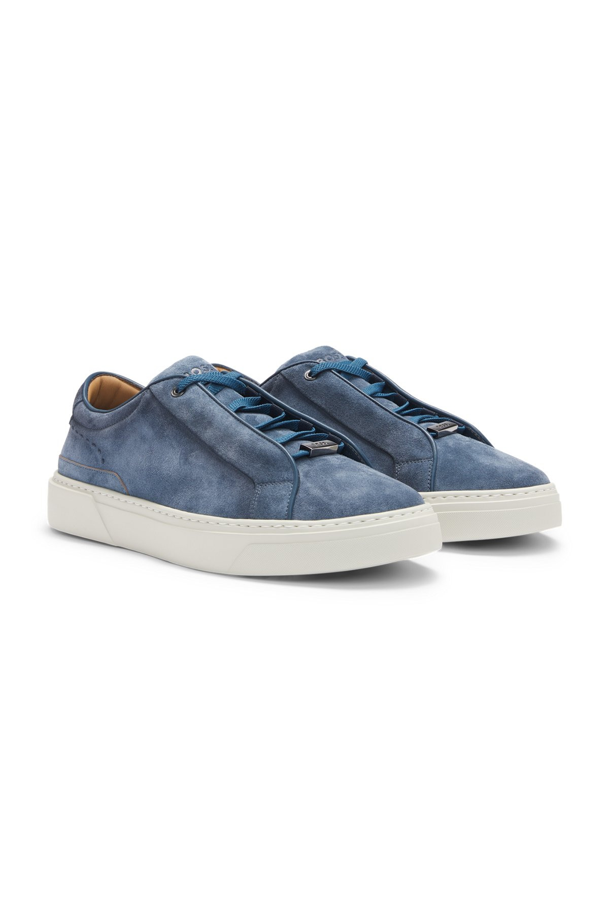 GARY LOW-TOP TRAINERS IN SUEDE - 2