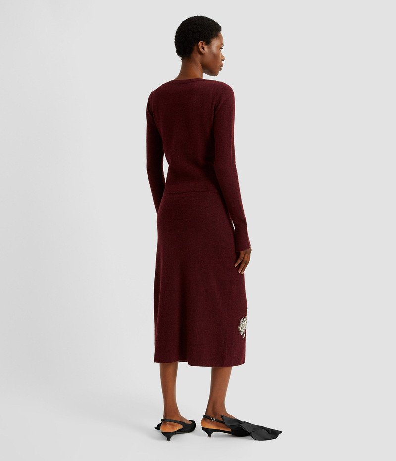 PENCIL MIDI SKIRT 4