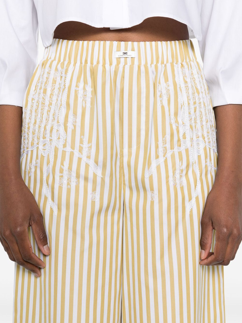 striped cotton pants 5