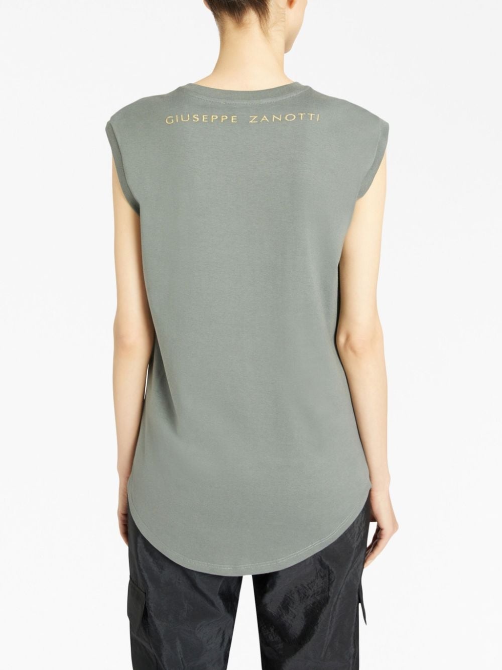 Ursella Thunderbolt-embroidered tank top - 3