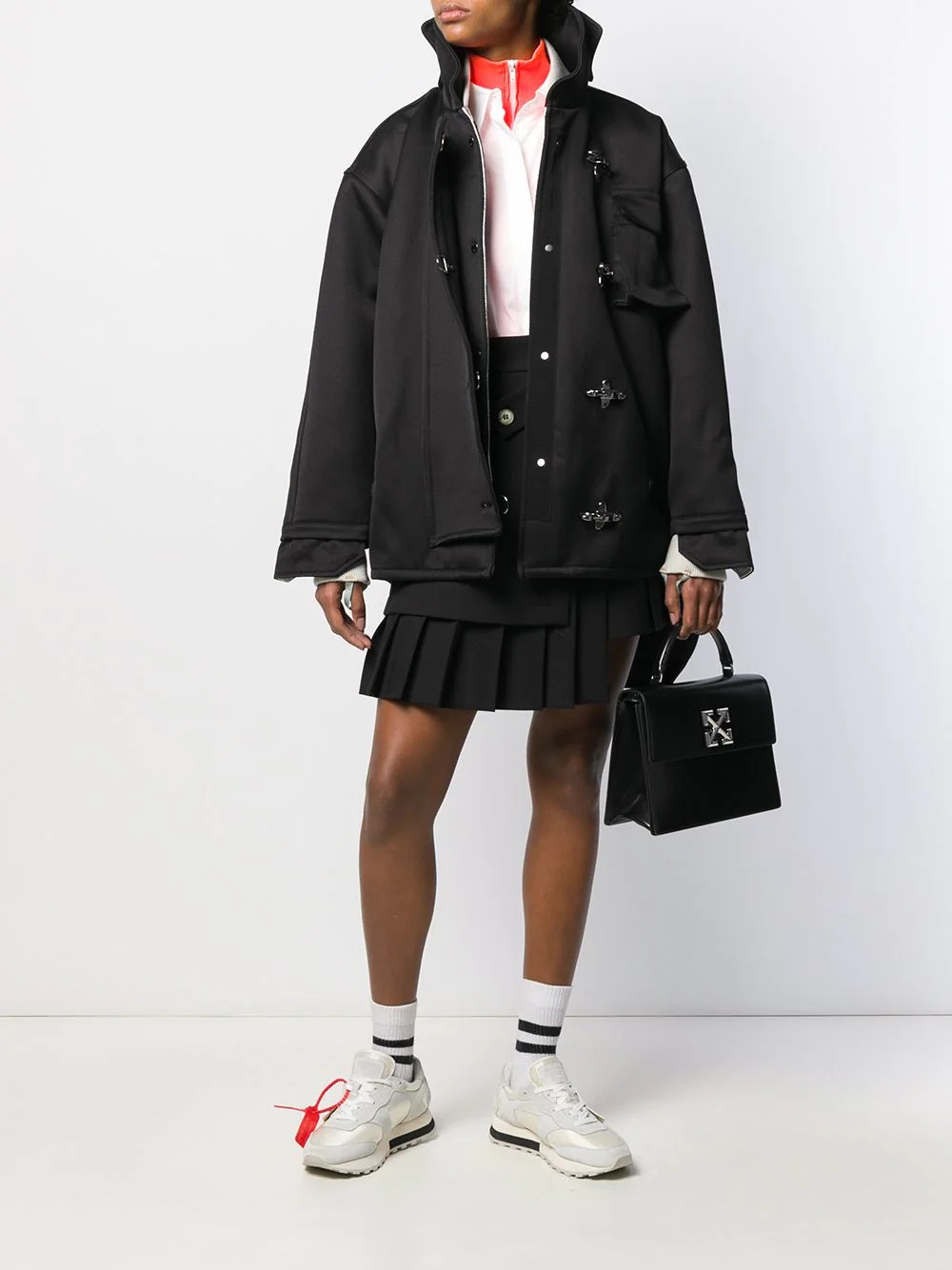 toggle oversized jacket - 2