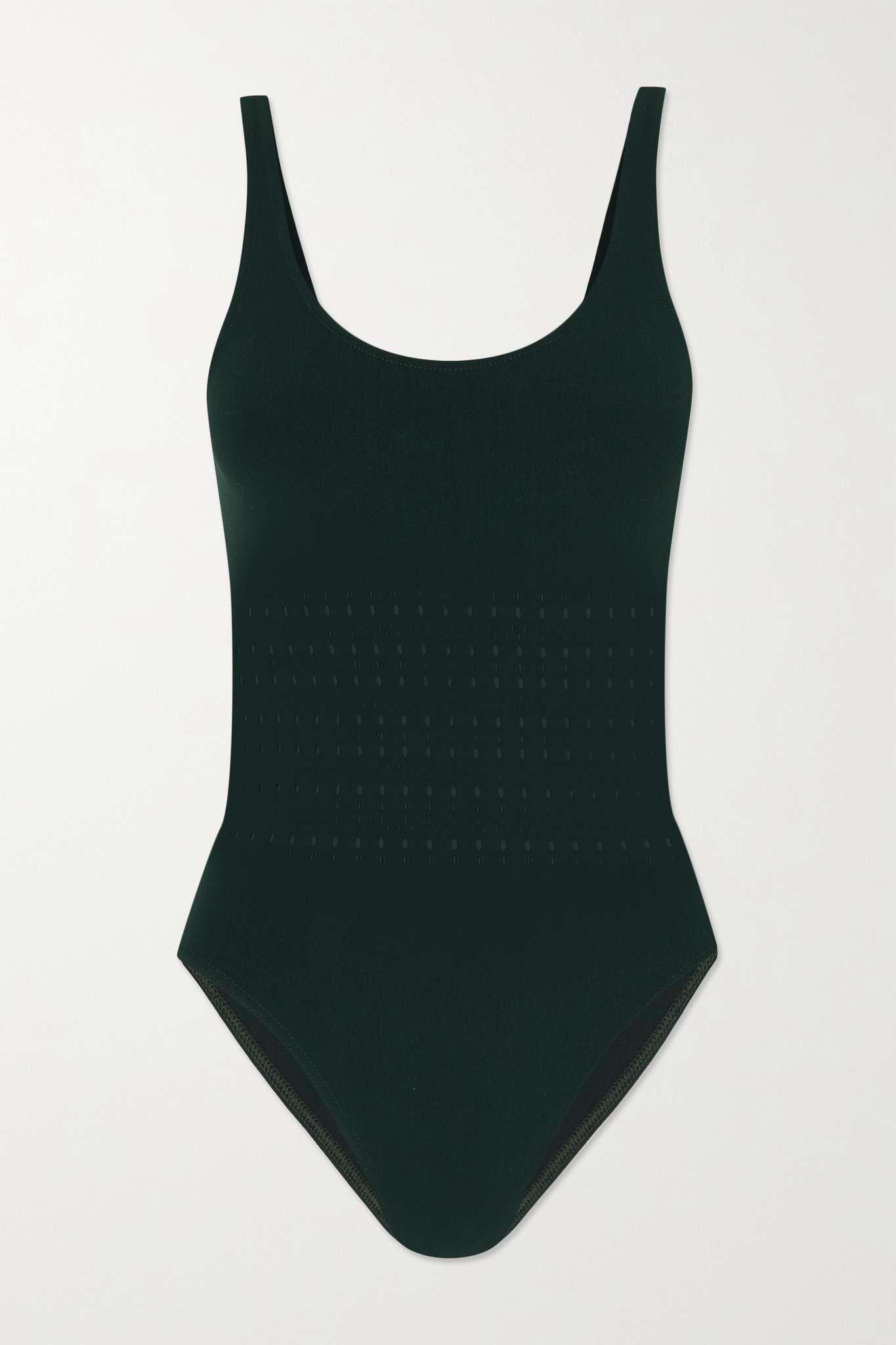 Pointelle-knit swimsuit - 1