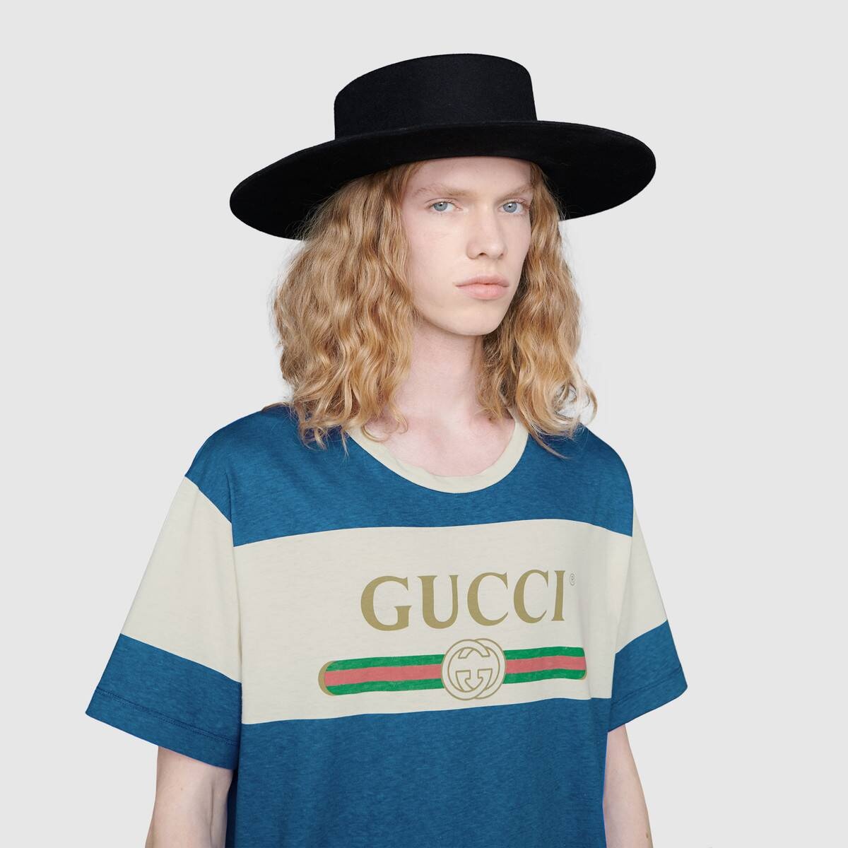 Gucci logo striped T-shirt - 5