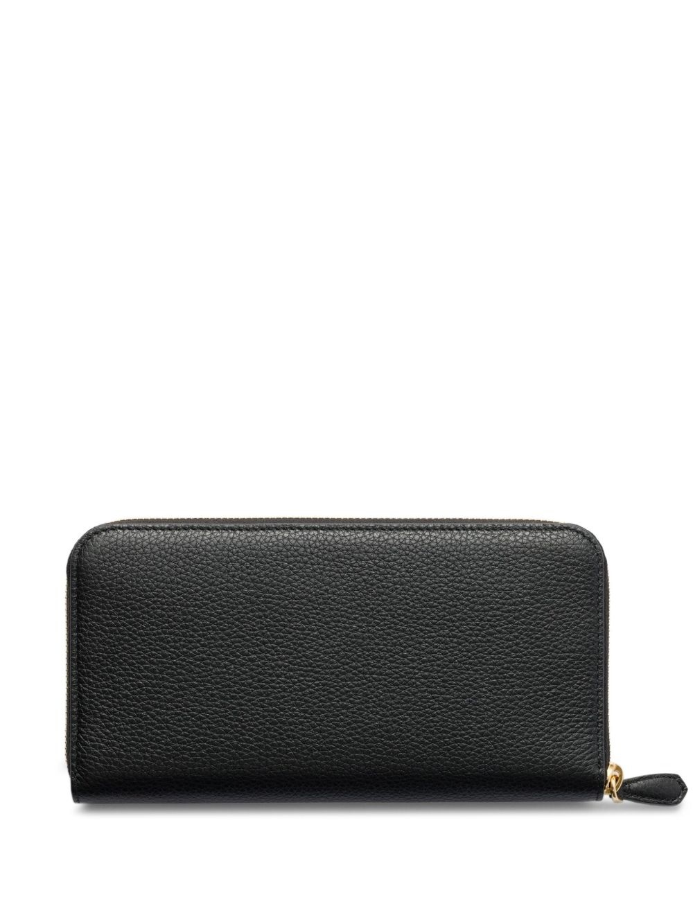 large leather zip-around wallet - 2