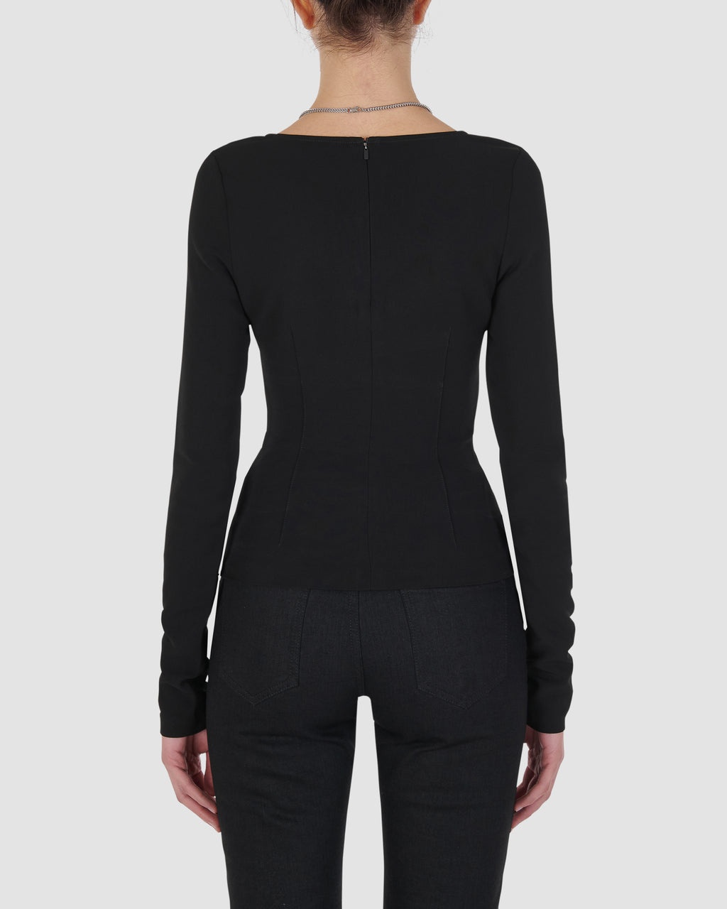 LONG SLEEVE CHAIN TOP - 5