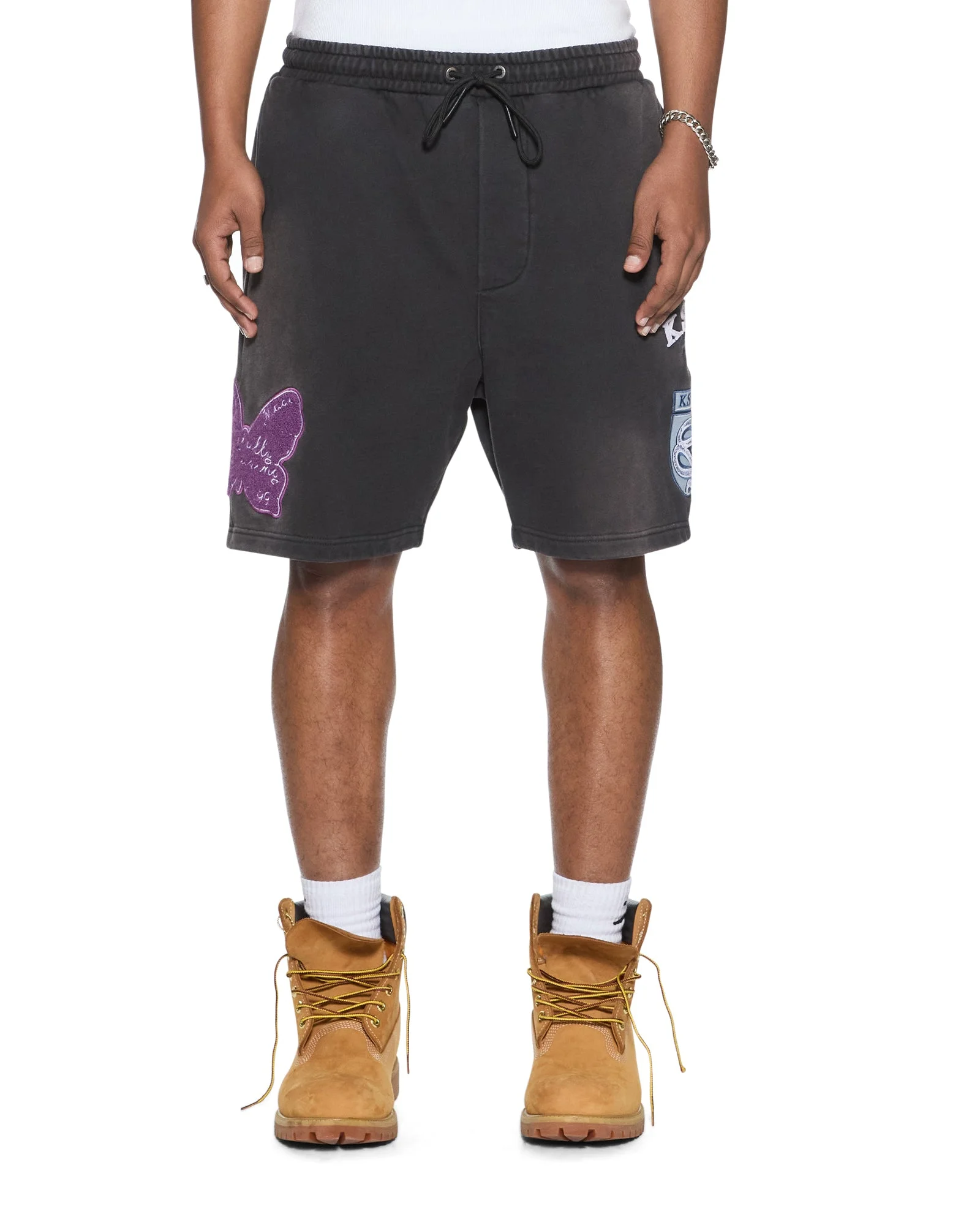 GENESIS TRAK SHORT CHARCOAL FADE - 1