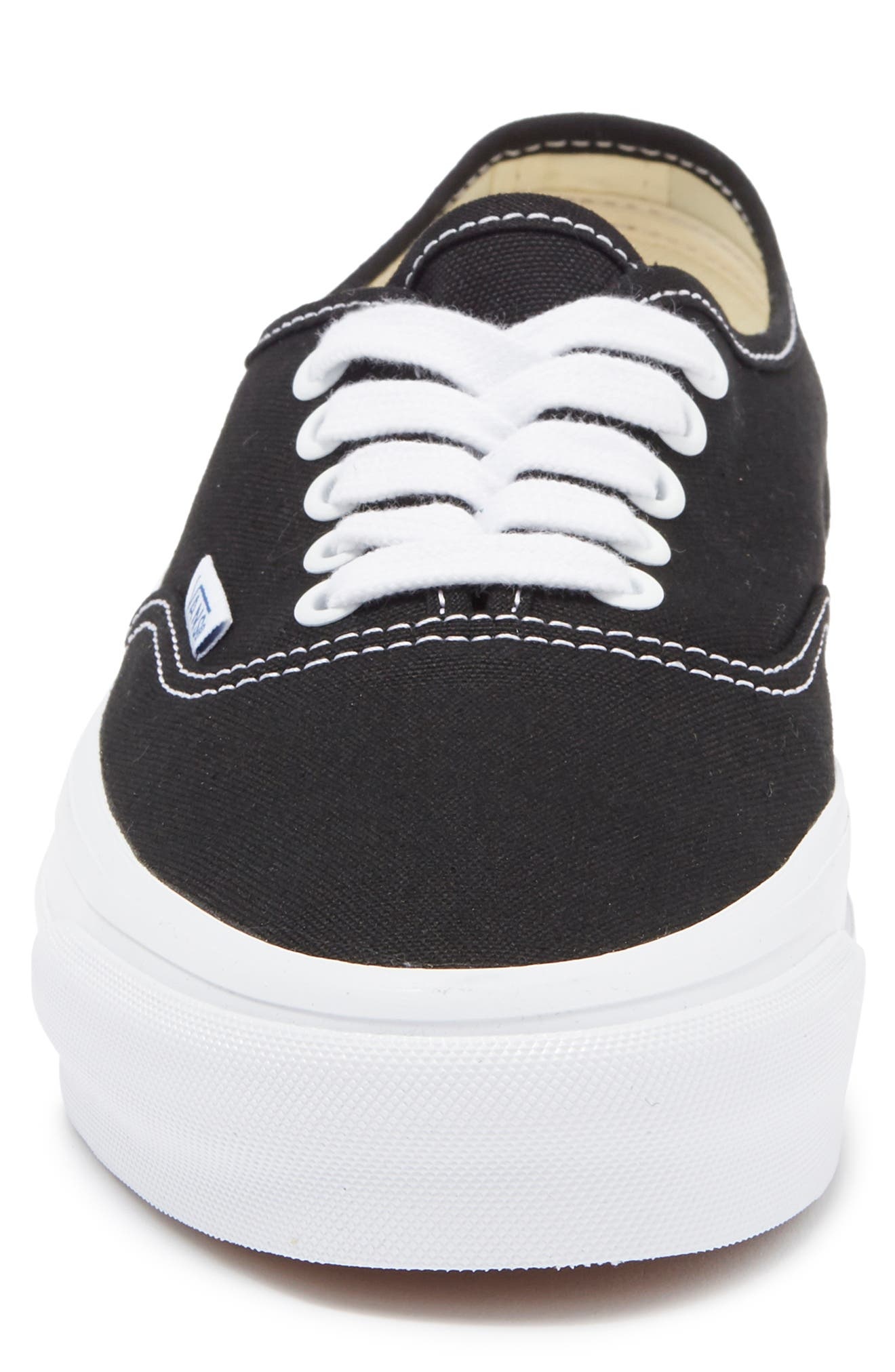Vans Premium Authentic Reissue Sneaker in Lx Black/White at Nordstrom - 4
