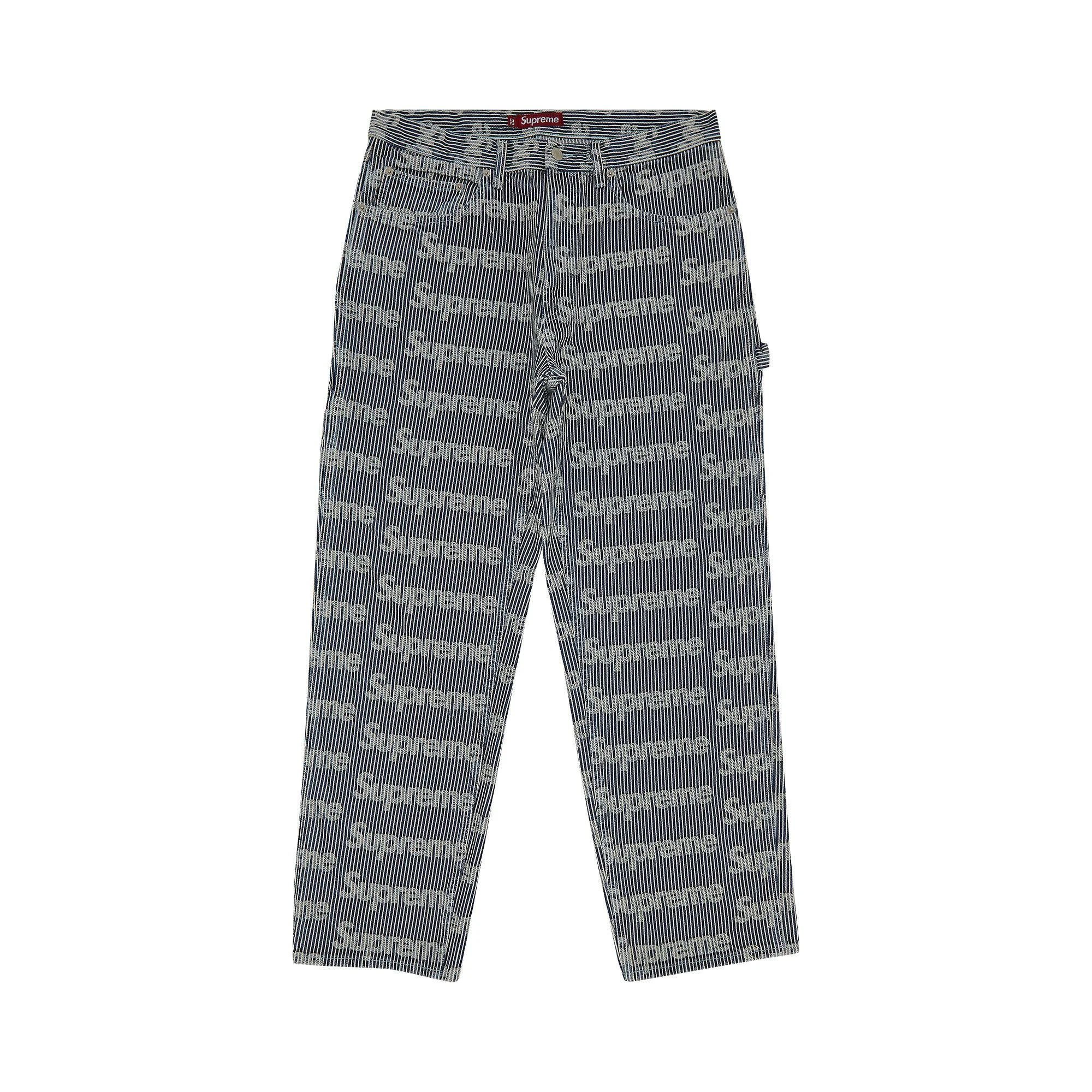 Supreme Denim Painter Pant 'Stripe' - 1