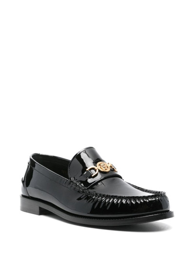 VERSACE Medusa '95 leather loafers outlook