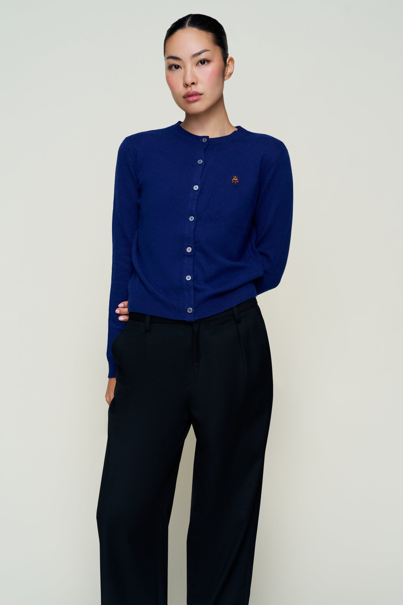 GUIZIO JUNE RELAXED WOOL CARDIGAN outlook