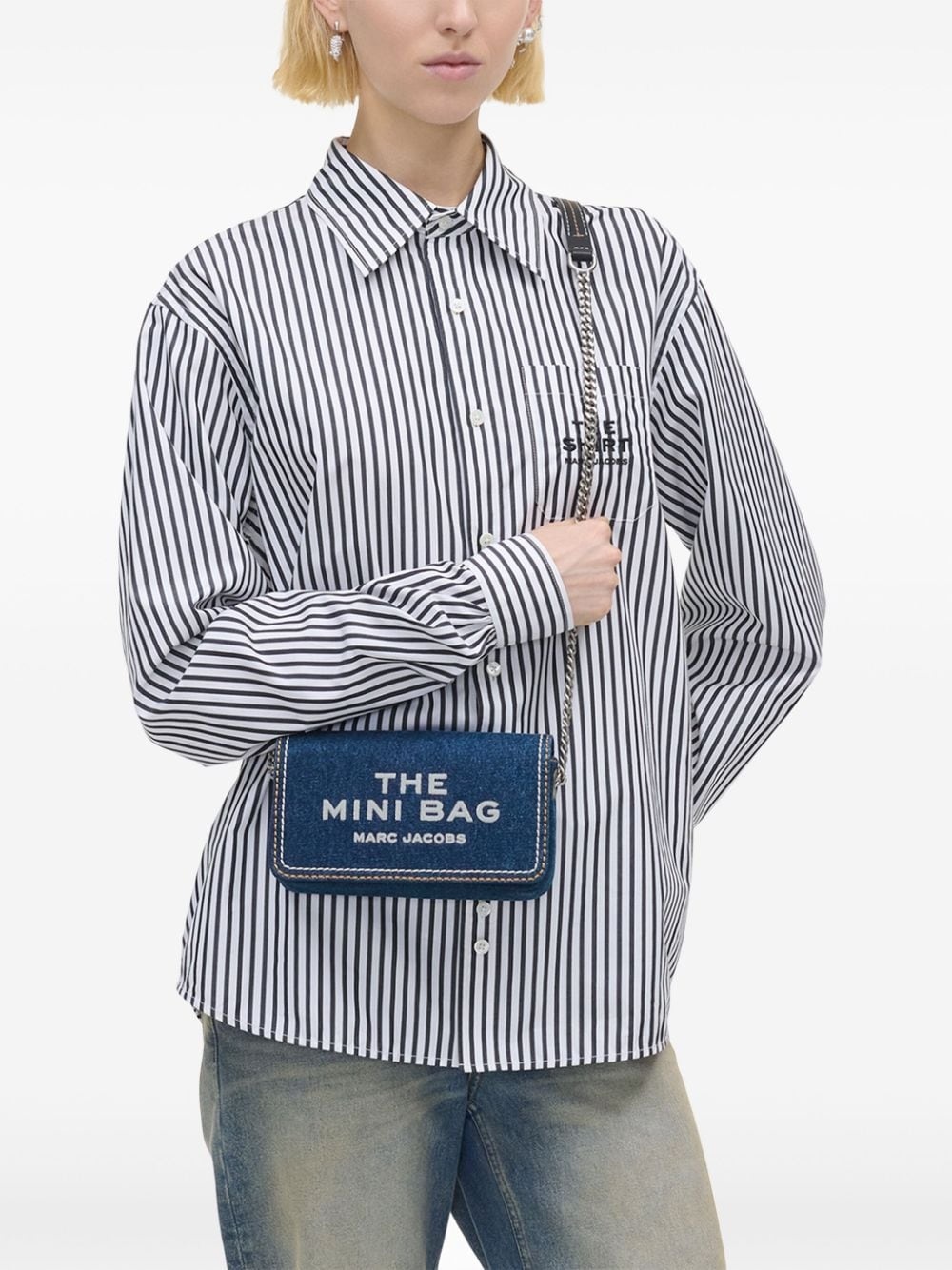 The Denim Mini Chain bag - 2