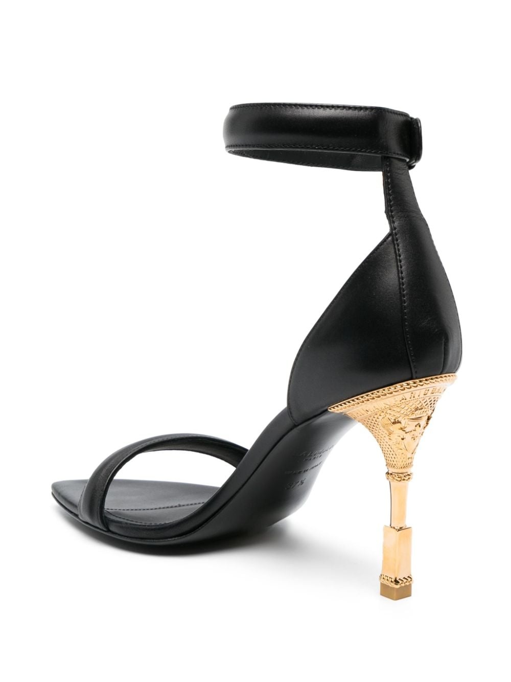 Moneta 95mm leather sandals - 3