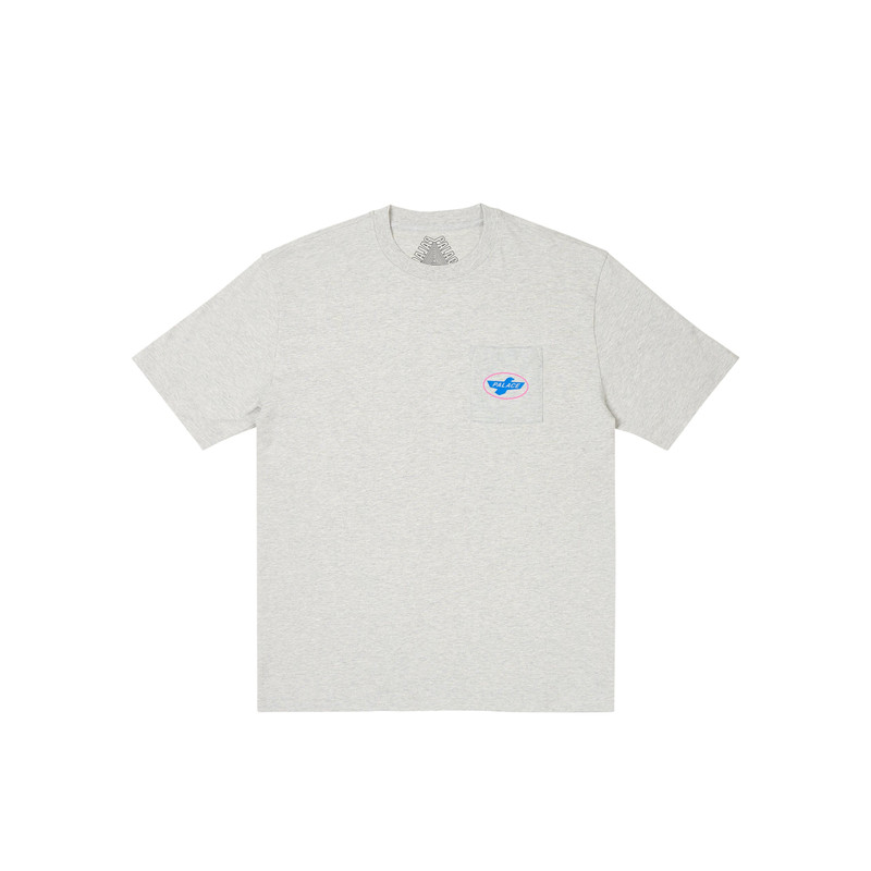 POSTAL T-SHIRT GREY MARL - 1