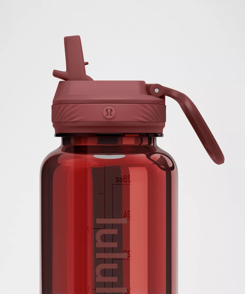 Back to Life Clear Bottle 32oz *Straw Lid 3