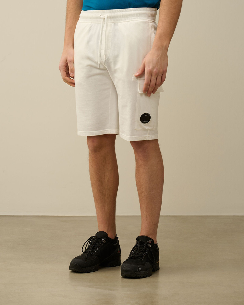 C.P. Company Light Fleece Utility Shorts outlook