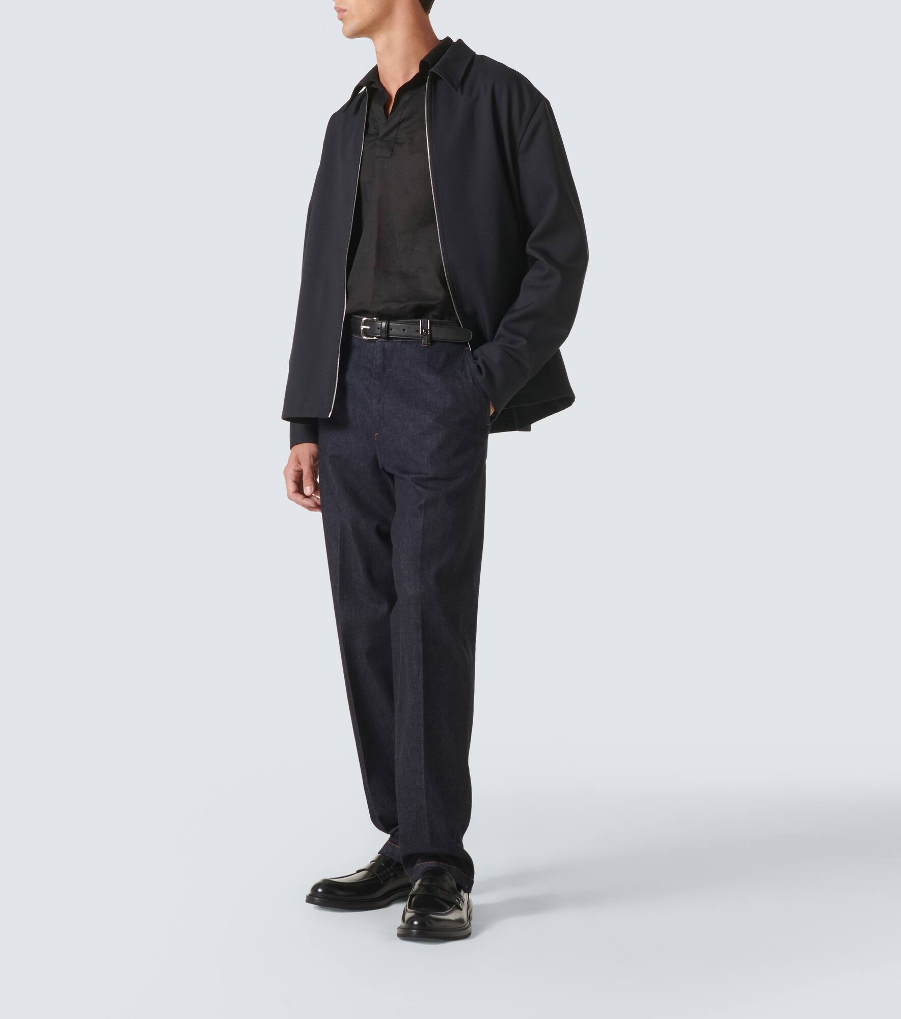 DG logo straight jeans - 2