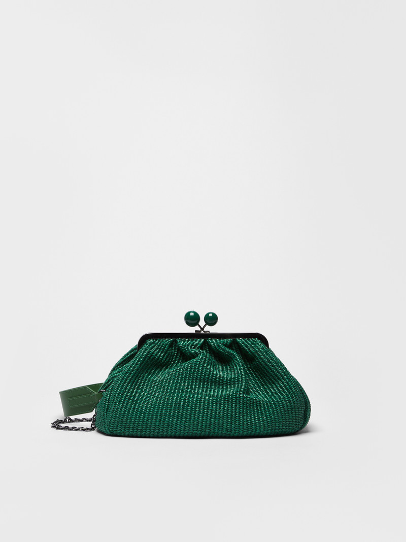 LIVIA Medium raffia Pasticcino Bag 1