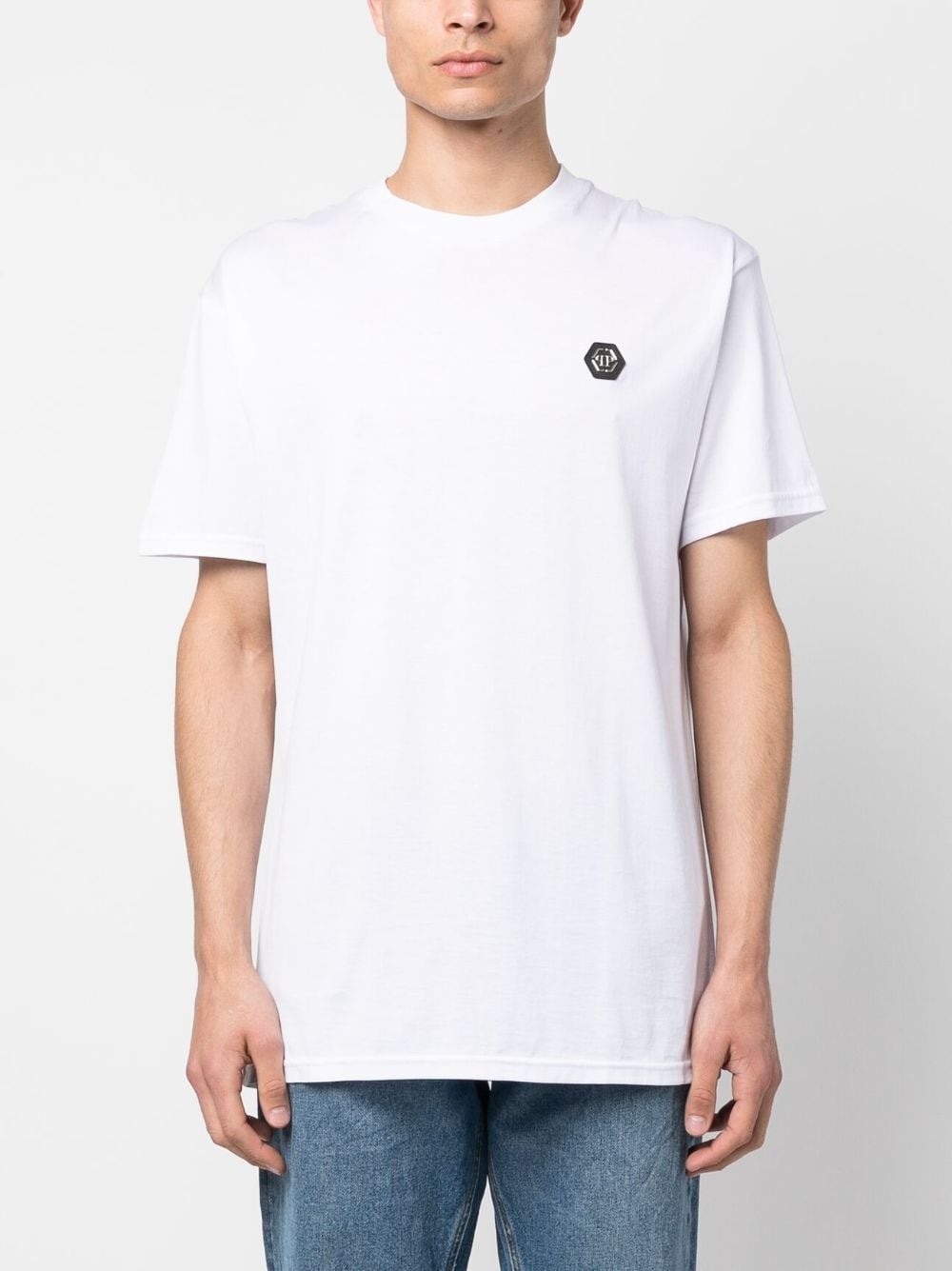 logo-print short-sleeved T-shirt - 3