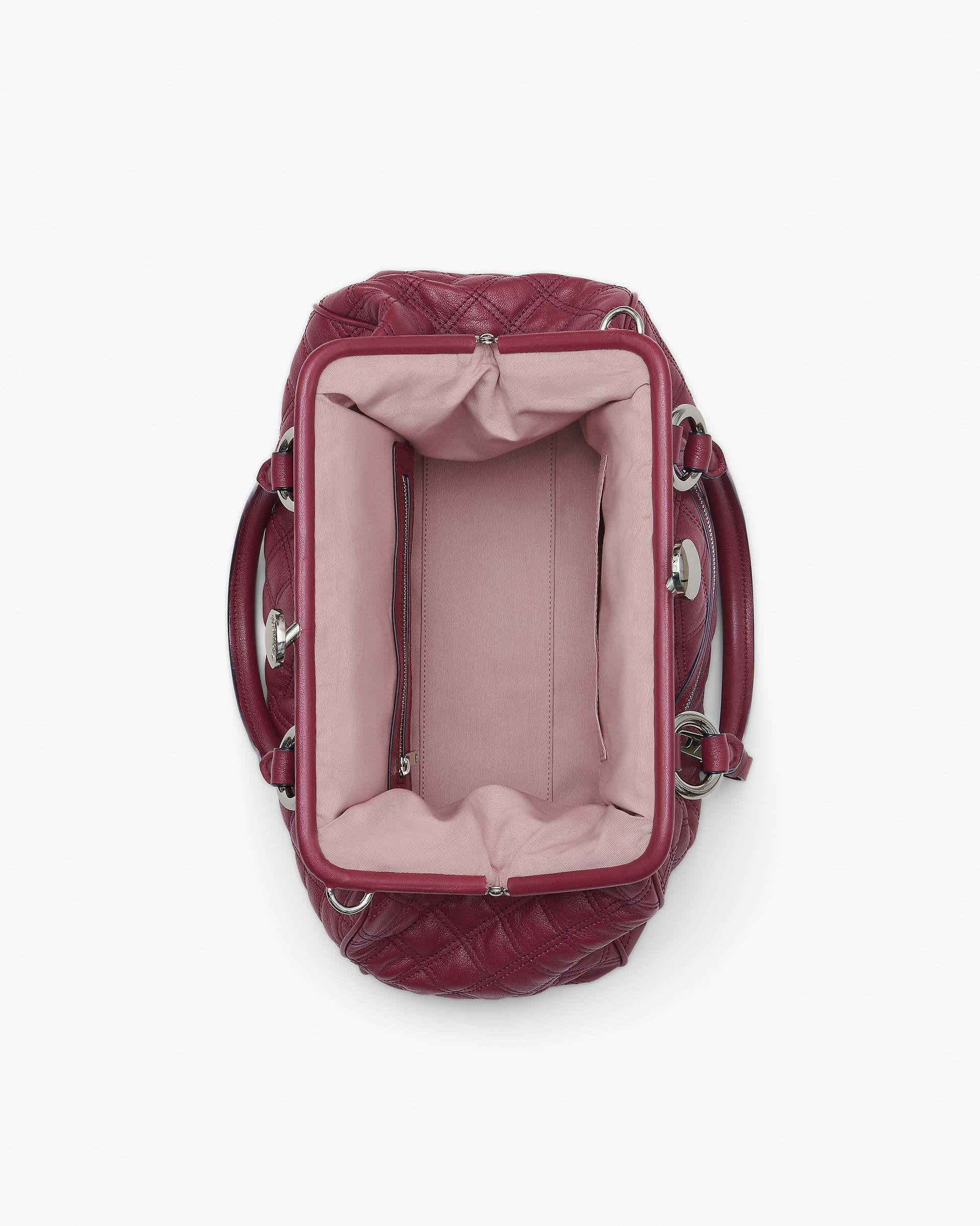 RE-EDITION QUILTED LEATHER STAM BAG - 5
