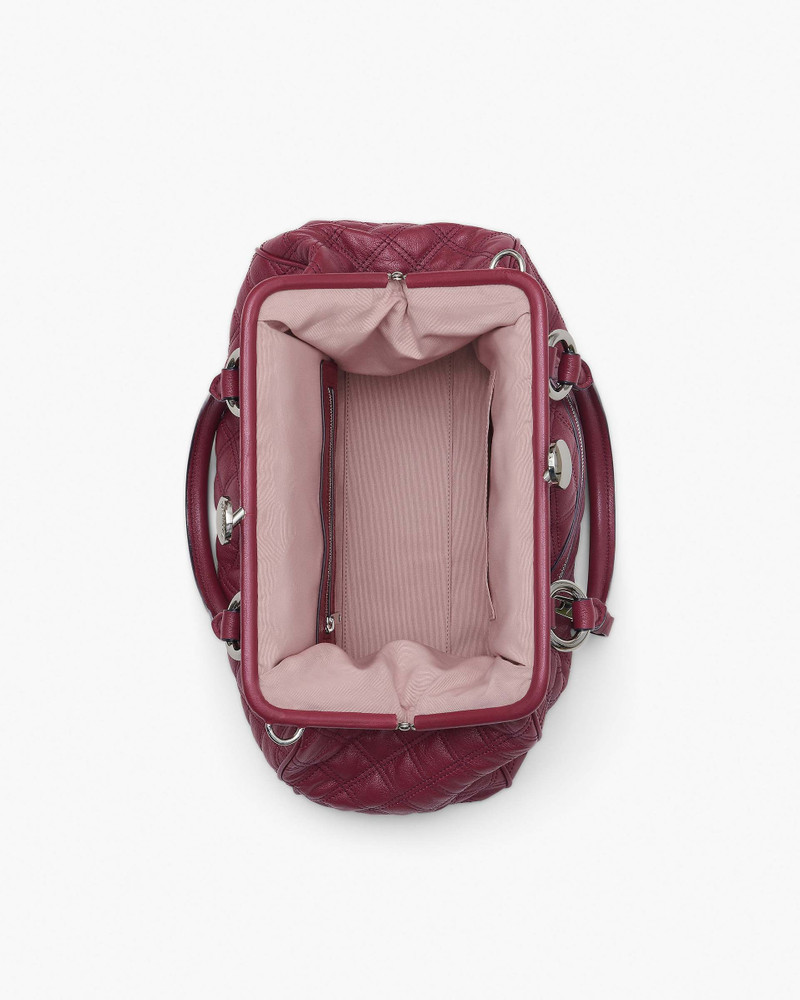 RE-EDITION QUILTED LEATHER STAM BAG 5