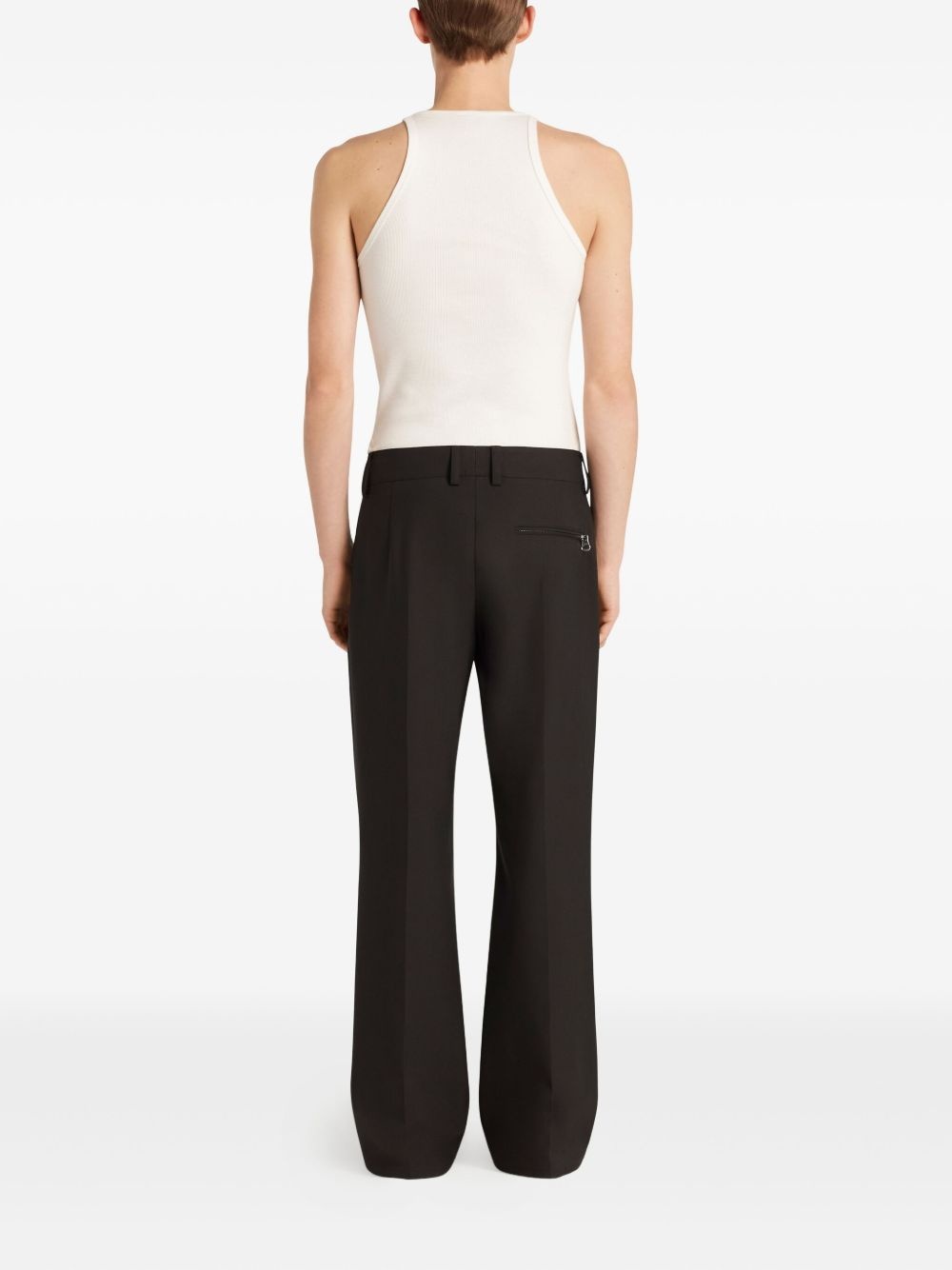 buckle-detail sleeveless top - 4