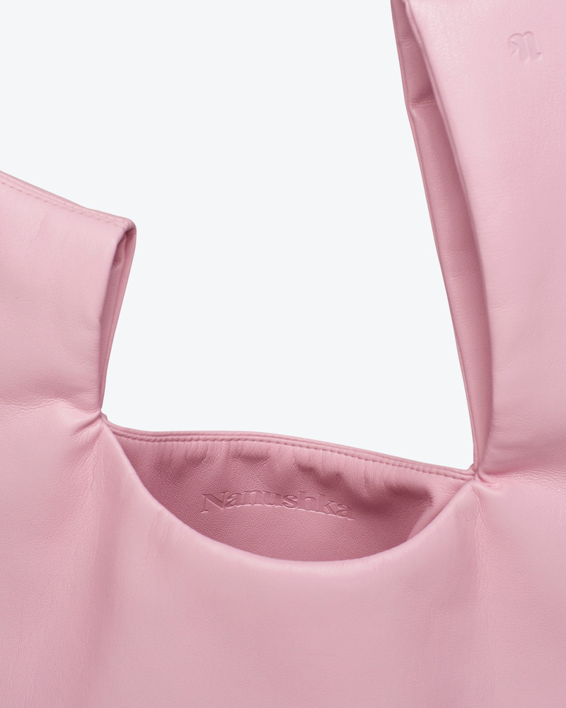 JEN - OKOBOR™ alt-leather clutch - Pink 4