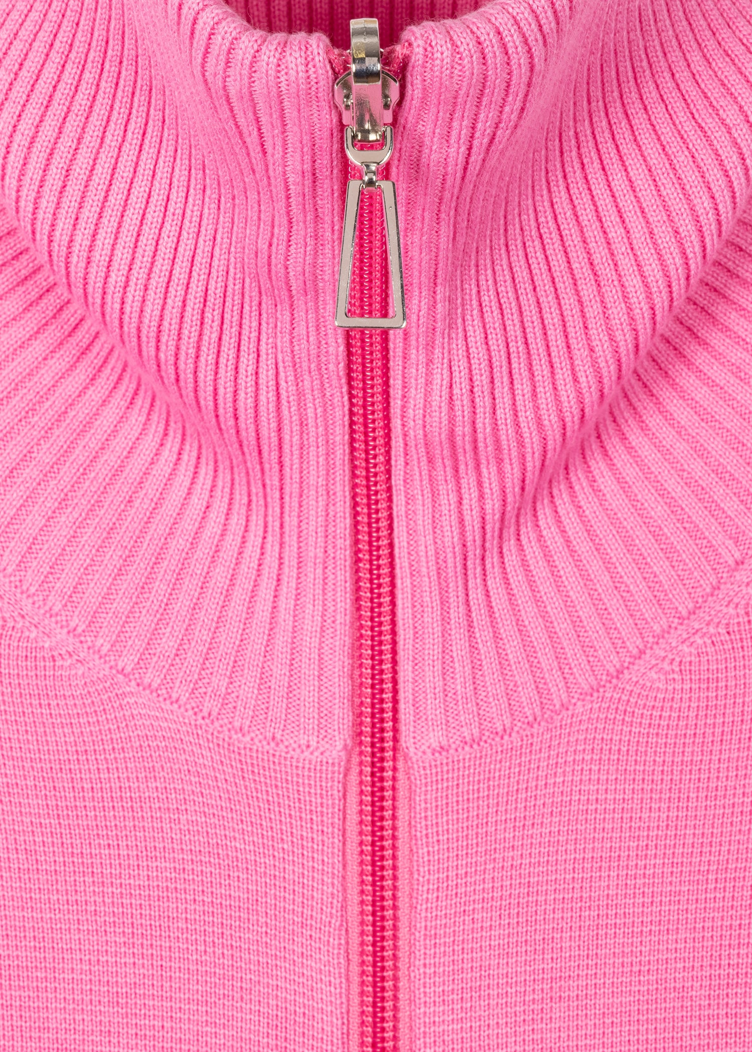 Zebra Zip Up Cardigan - 5