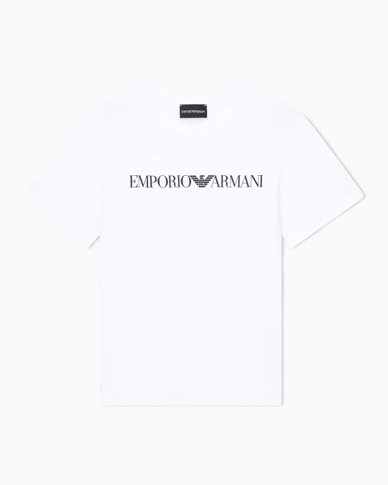 ASV organic-jersey T-shirt with logo print - 1