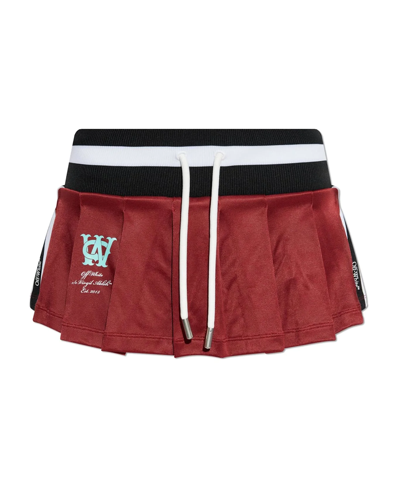Off-white Short Skirt With Shorts - 1