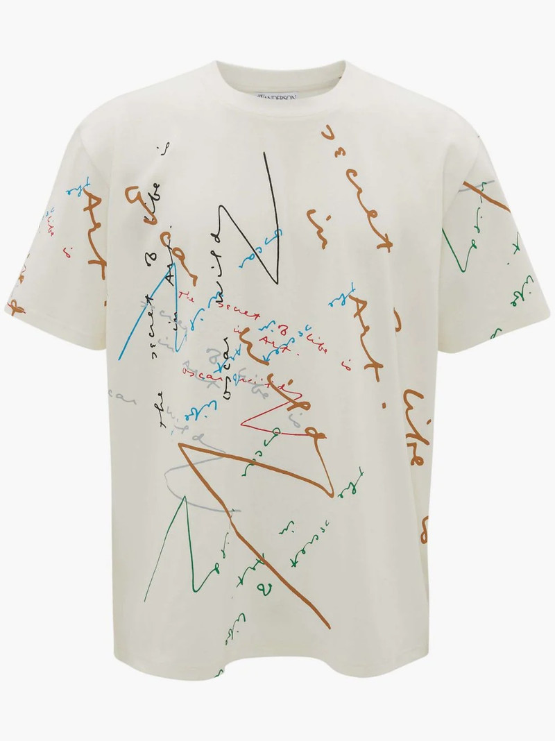 OSCAR WILDE CAPSULE: PRINT OVERSIZED T-SHIRT 1