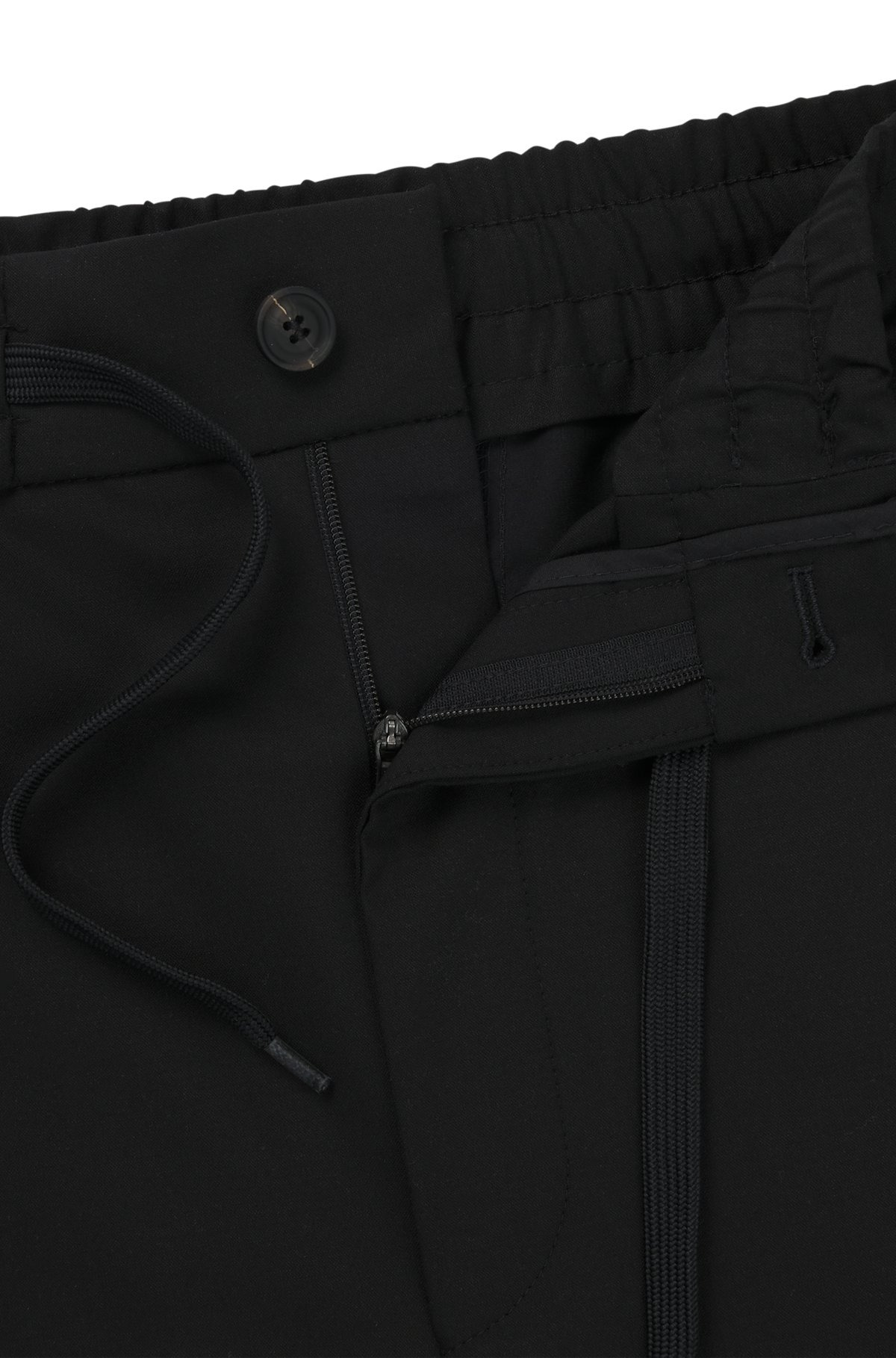 MODERN-FIT SHORTS IN A STRETCH-WOOL BLEND - 6