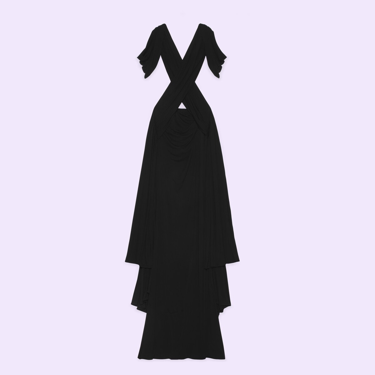 Stretch viscose jersey dress - 1
