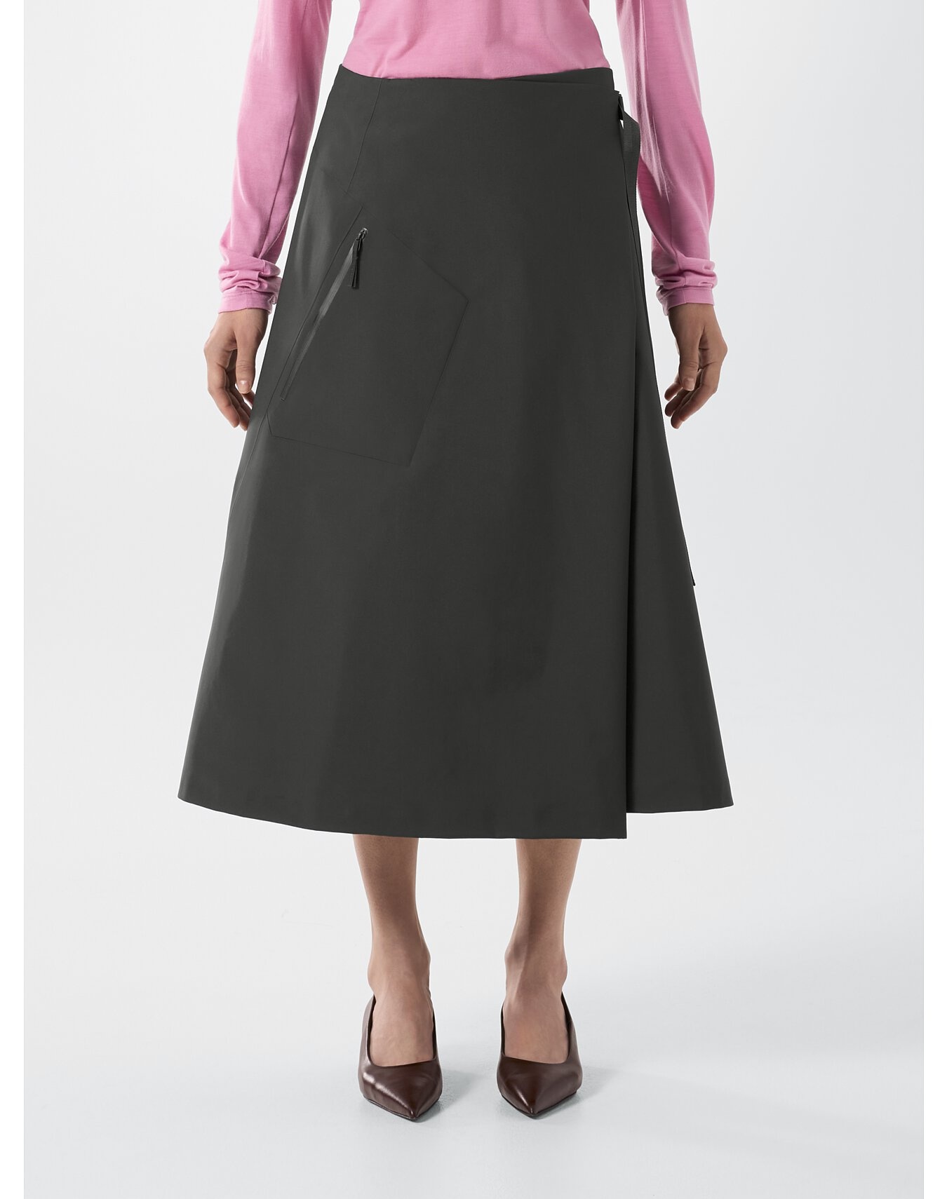 Veilance Lota Gore Skirt | REVERSIBLE