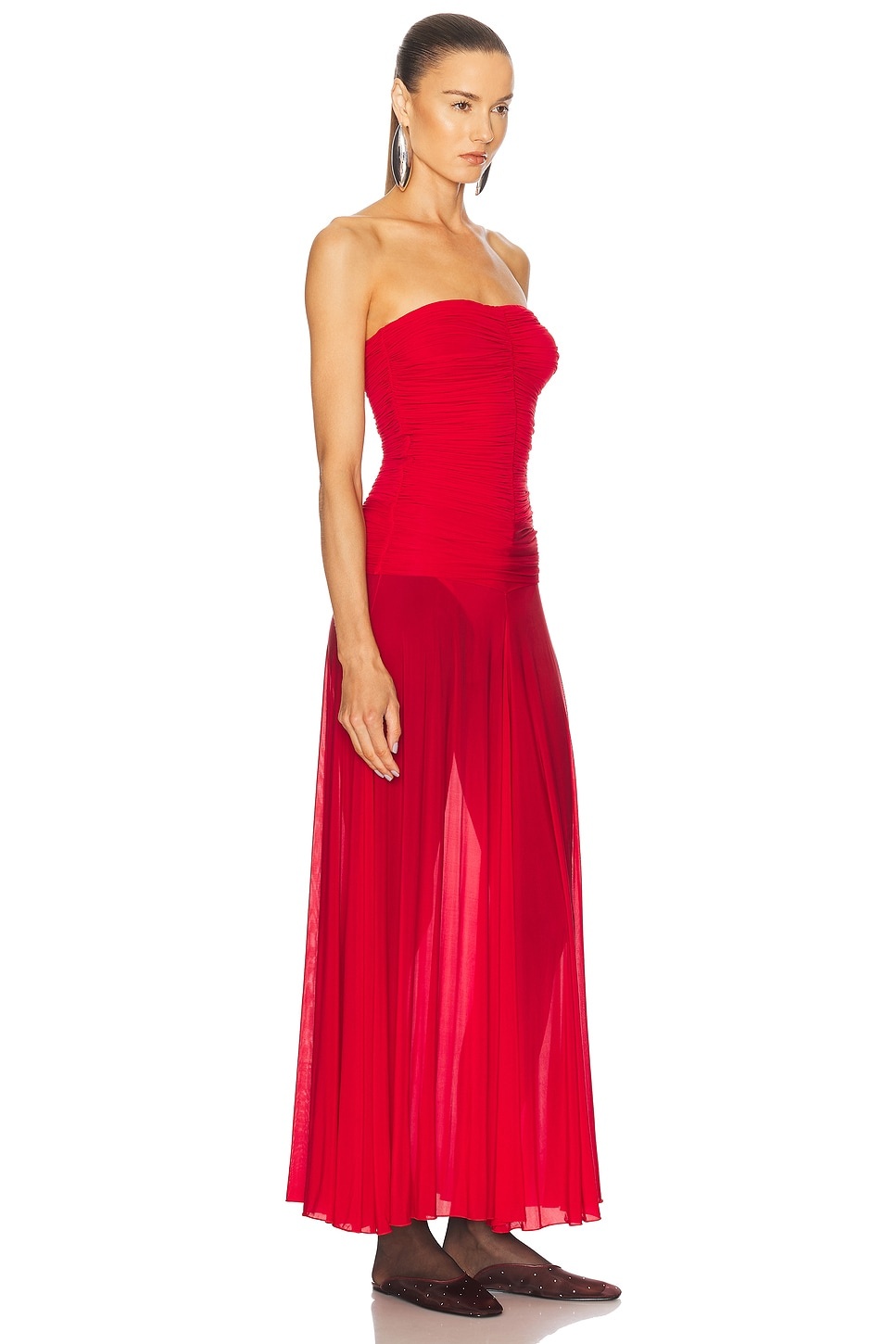 Strapless Long Dress - 2