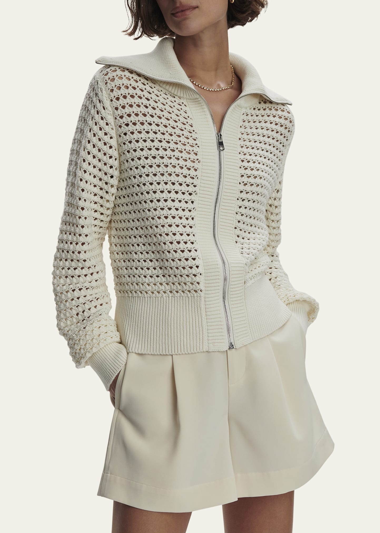 Eloise Full-Zip Knit Jacket - 4