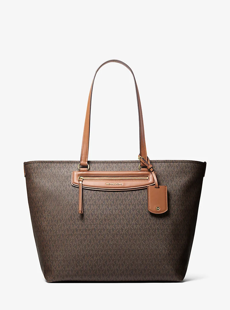Jet Set Travel Extra-Large Signature Logo Tote Bag - 1