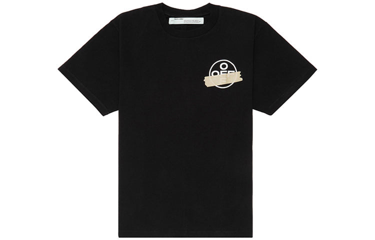 Off-White Bronzing arrow printing Unisex Black OMAA038G20JER0021048 - 2