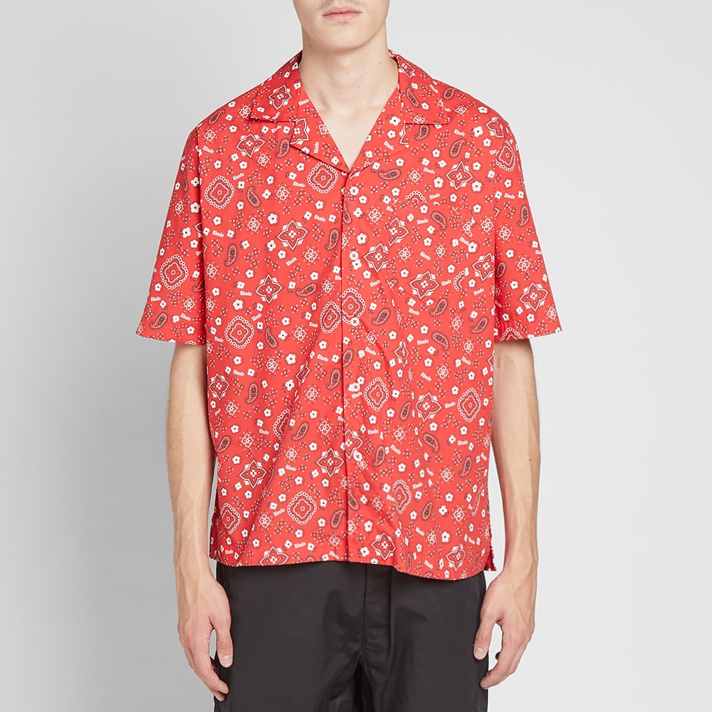 Rhude Bandana Hawaiian Shirt - 3