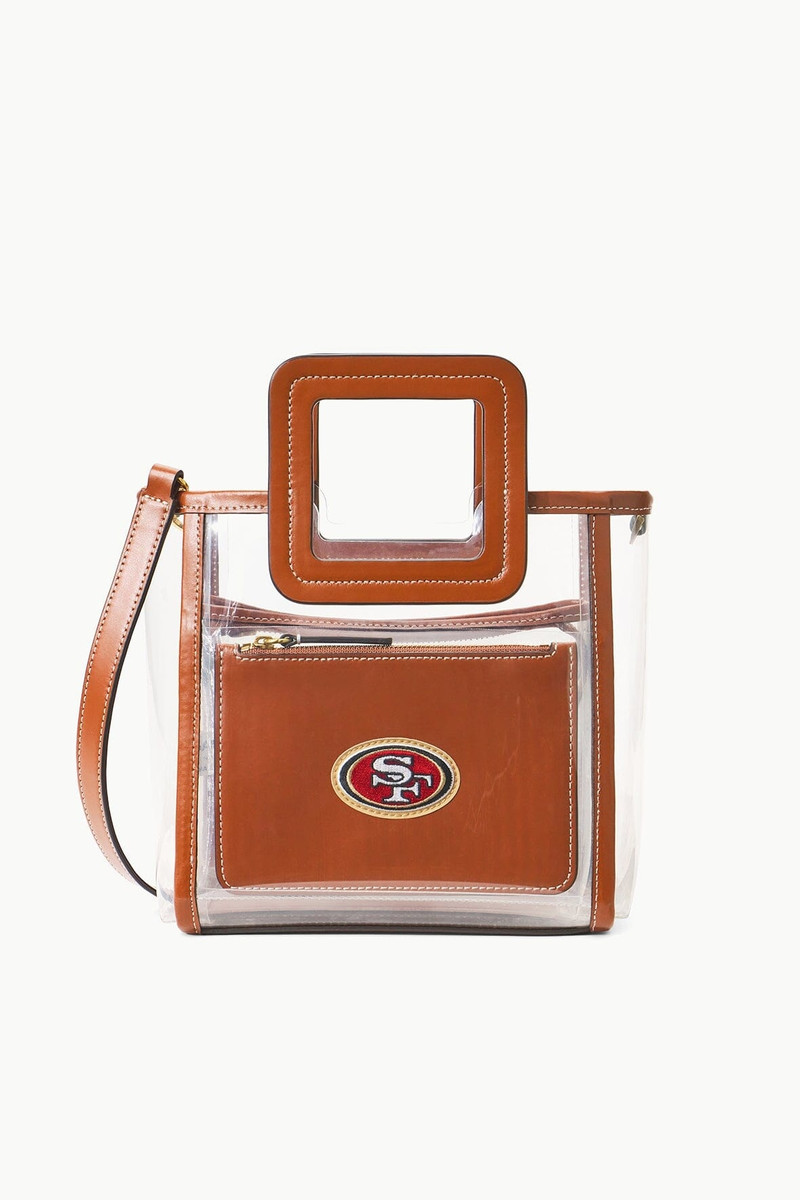 STAUD MINI SHIRLEY BAG X NFL 49ERS 1