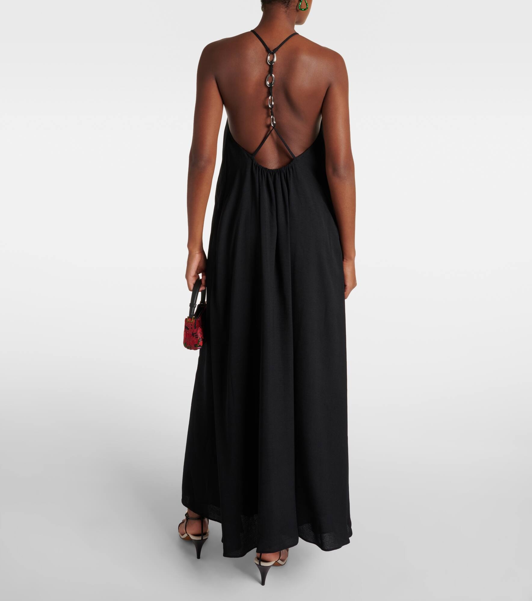 Westley halterneck maxi dress - 3