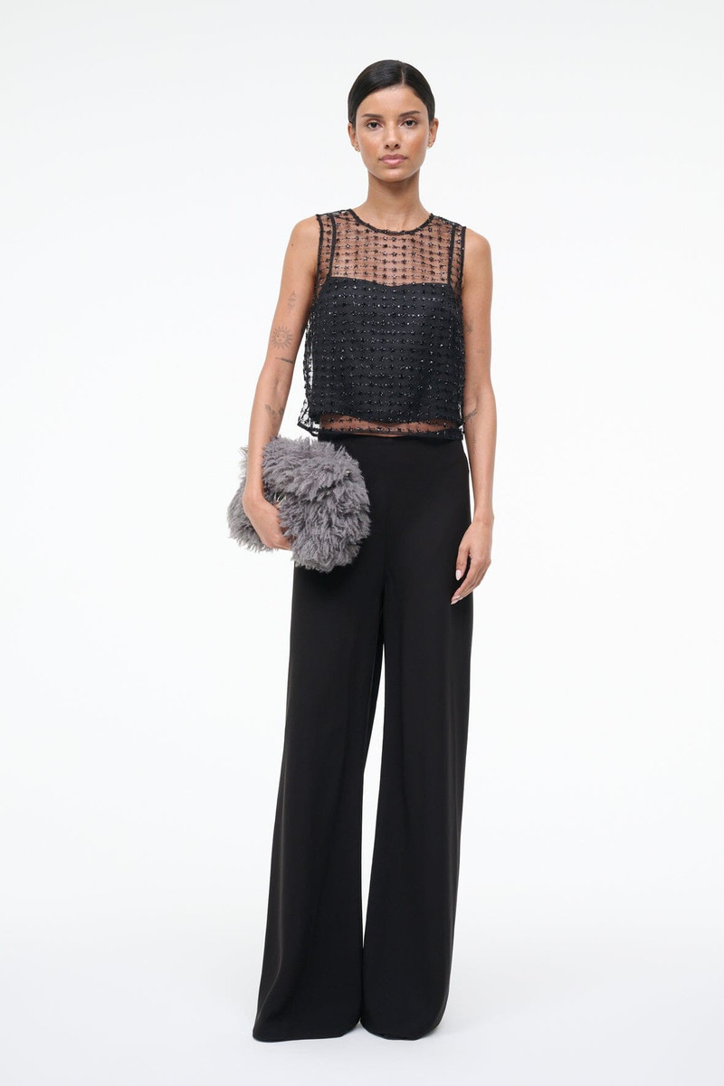 STAUD SERAPHINA TOP STARDUST ONYX 1