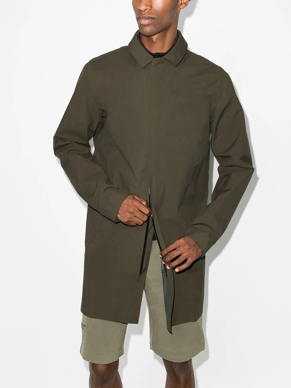 Keppel mid-length raincoat - 2