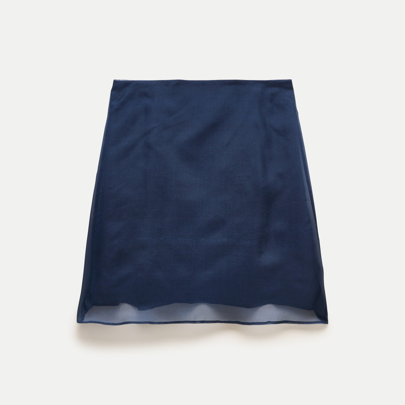 Fairfax skirt in silk organza 1