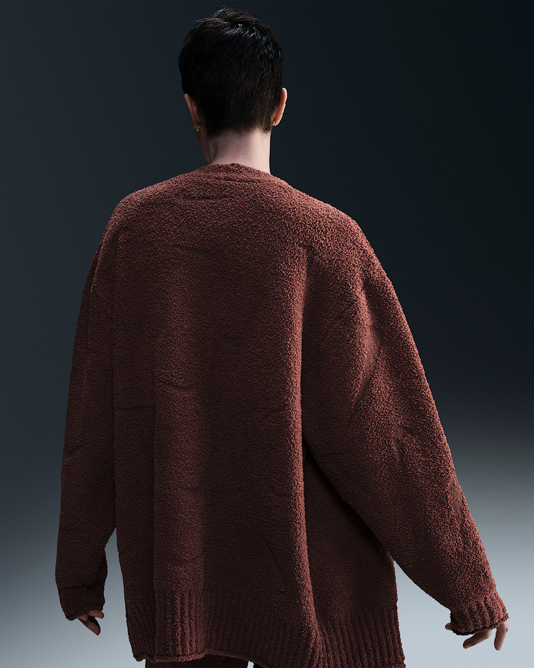 Nike Sportswear Phoenix Cozy Bouclé Women's Oversized Knit Cardigan - 2