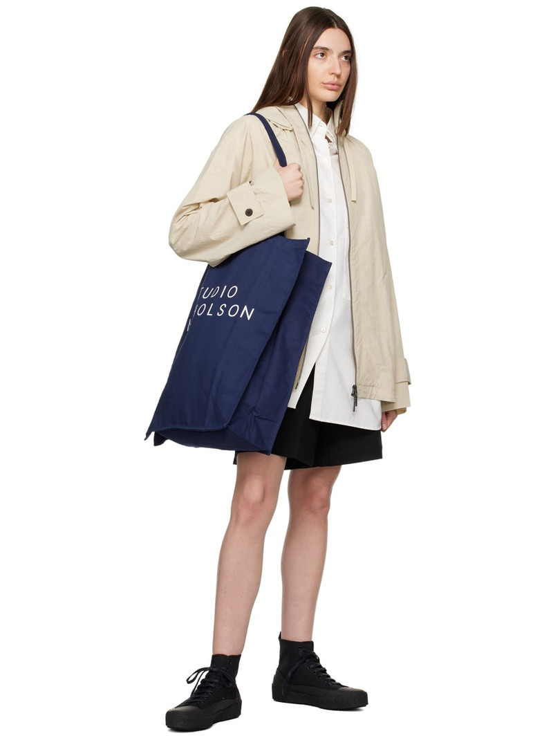 Studio Nicholson Navy Numbers Sneakers outlook