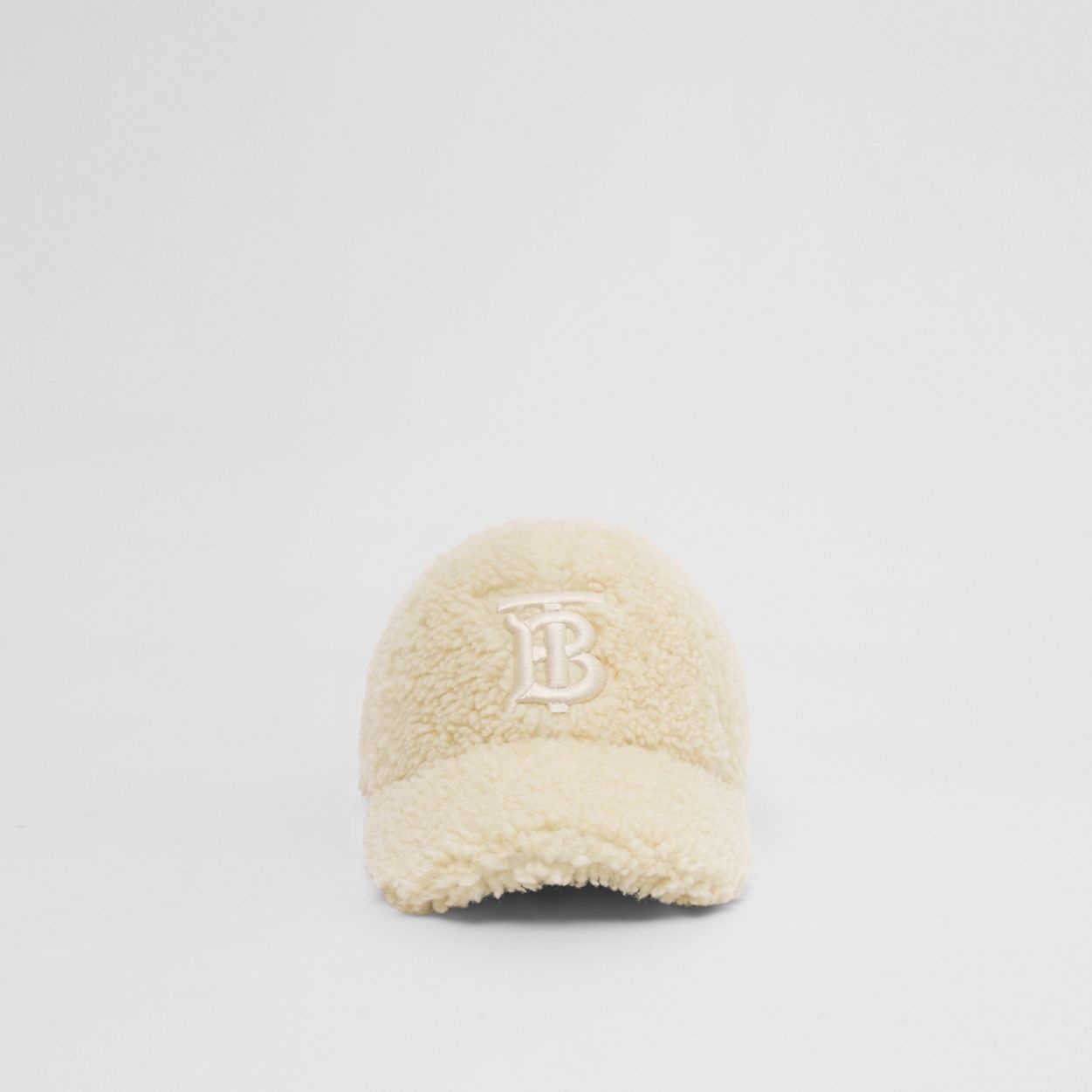 Monogram Motif Shearling Baseball Cap - 1