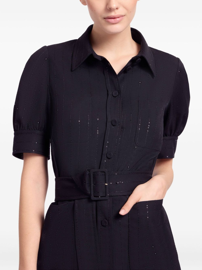 belted crepe shirt 5
