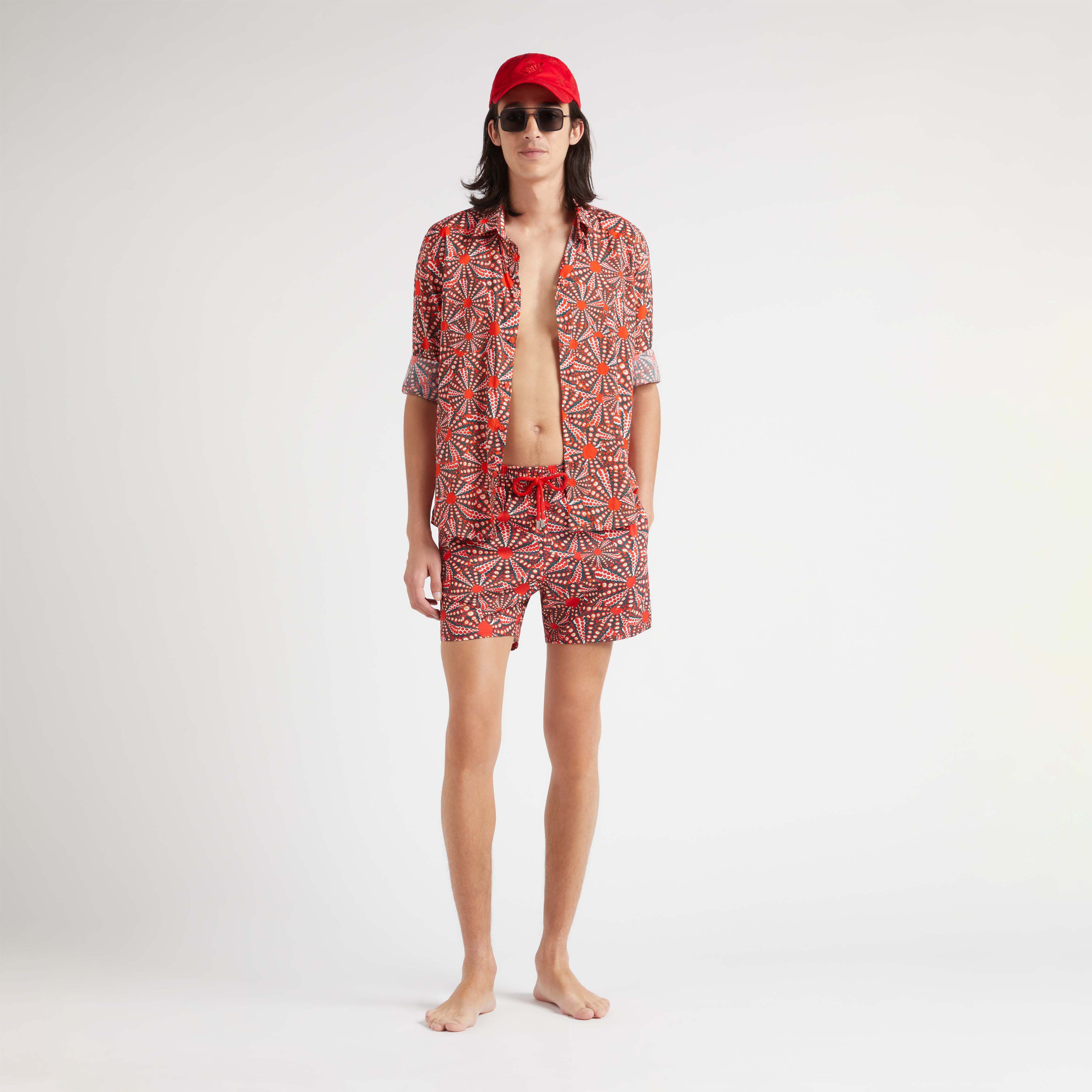 Men Stretch Short Swim Trunks Oursinades - 5