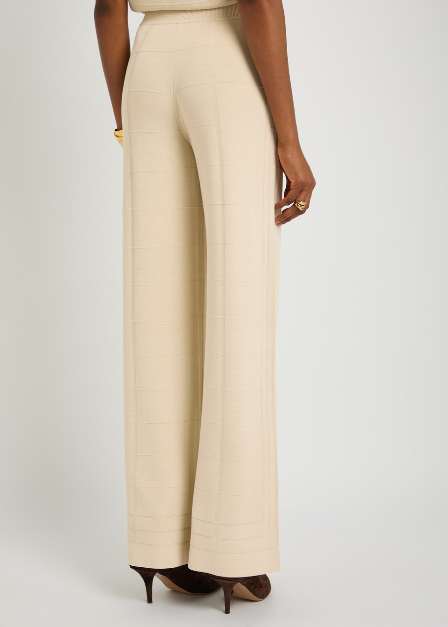 Joseph Viscose Animation Viscose-blend Knit Trousers - 3